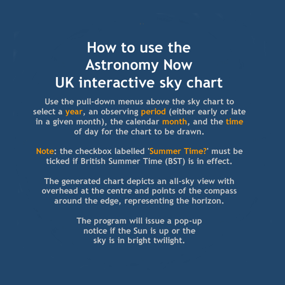 Astronomy Now Sky Chart